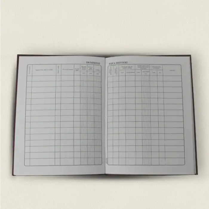 DEMİRBAŞ EŞYA DEFTERİ 136 SAYFA