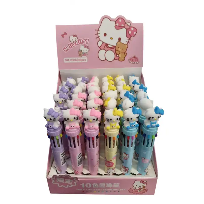 DİNAMİK HELLO KITTY ÇOKLU TÜK. KALEM 7005 (PKT-36)