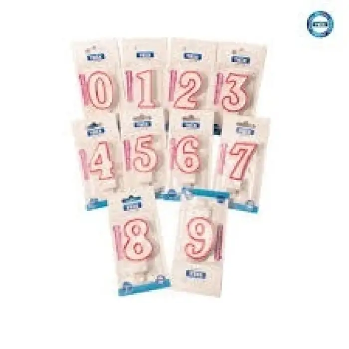 DİNAMİK RAKAMLI DOĞUM GÜNÜ MUMU D-144 (PK-36)