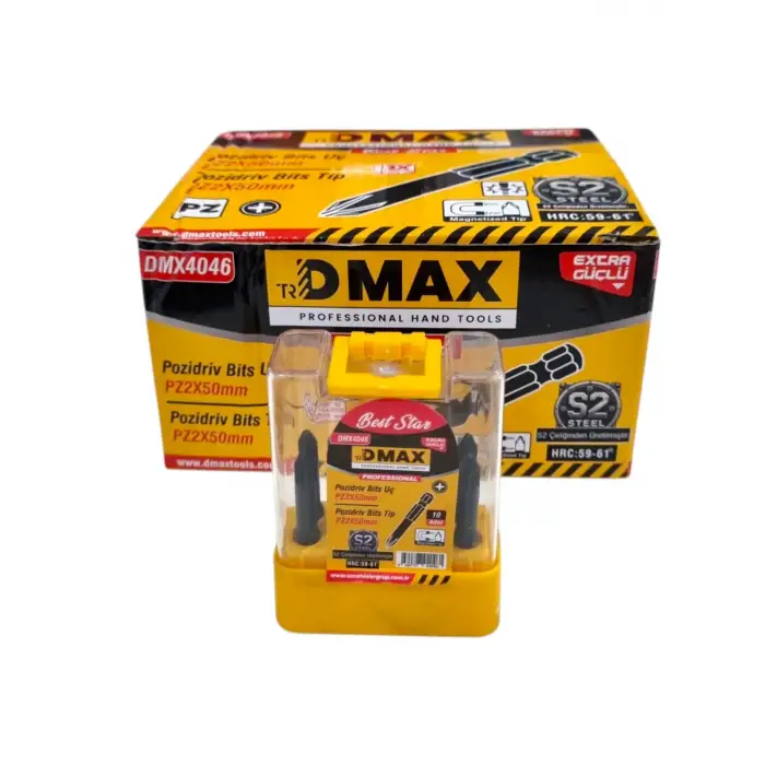 DMAX BİTS UÇ PH-Z 2X50 MM DMX-4046 (PKT-10 LU)