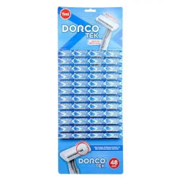 DORCO TEK TRAŞ BIÇAĞI (PKT-48 Lİ)
