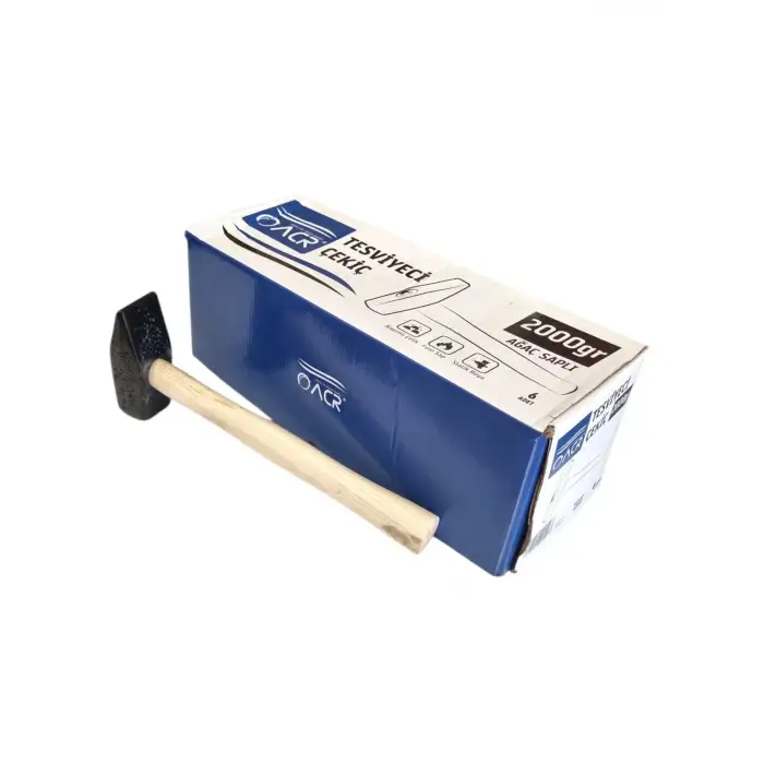 DOST ÇELİK OACR SAPLI ÇEKİÇ 2000 GR (PKT-6 LI)