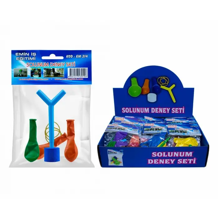 EMİN SOLUNUM DENEY SETİ EM-314 (PKT-40 LI)