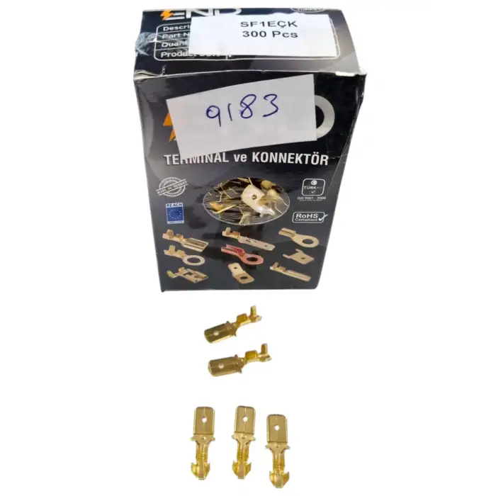 END TERMİNAL VE KONNEKTÖR SOKET 300 LÜ 9183