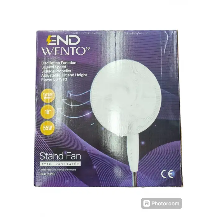END WENTO AYAKLI VANTİLATÖR SS-F1655 6031