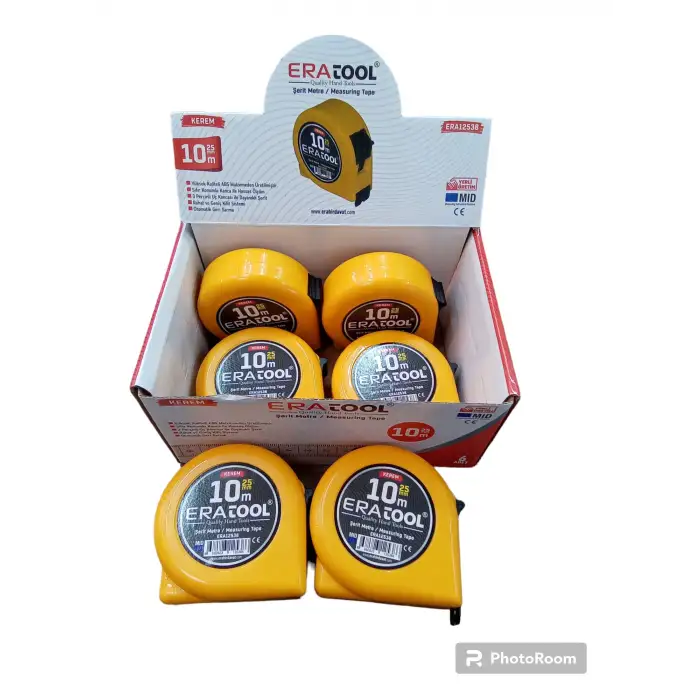 ERA ŞERİT METRE 10 X25 MM KEREM 12538 (PKT-6 LI)