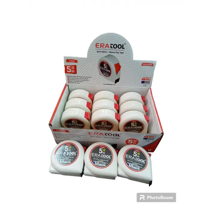ERA ŞERİT METRE 5 X19 MM YUSUF 12508 (PKT-12 Lİ)