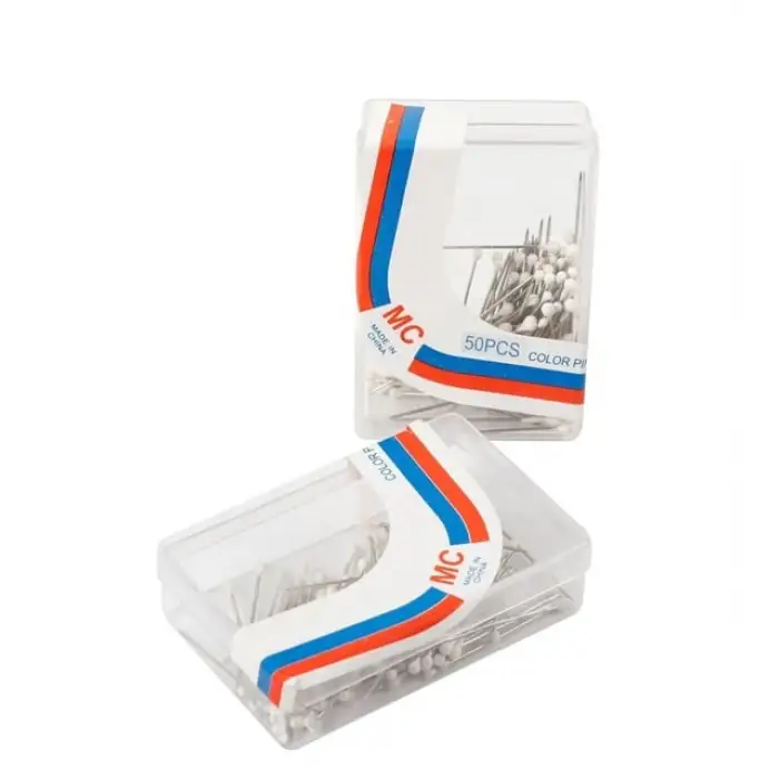 EŞARP İĞNESİ BEYAZ                    (PKT-20 Lİ)