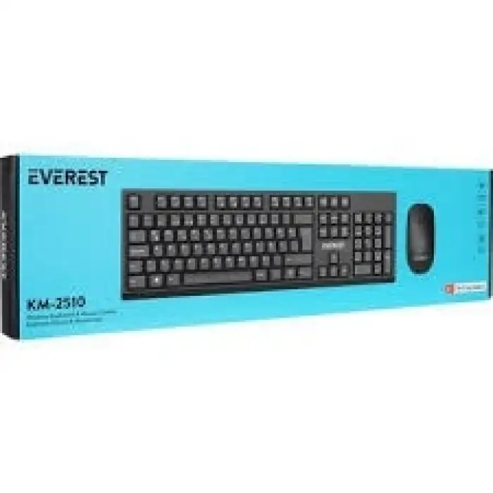 EVEREST KLAVYE MOUSE SET KABLOSUZ KM-2510
