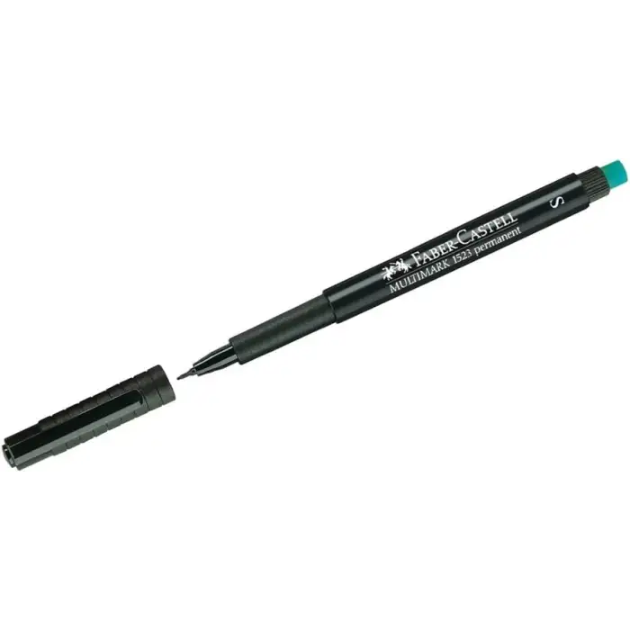 FABER ASETAT PERMANENT KALEM S SİYAH (PKT-12 Lİ)