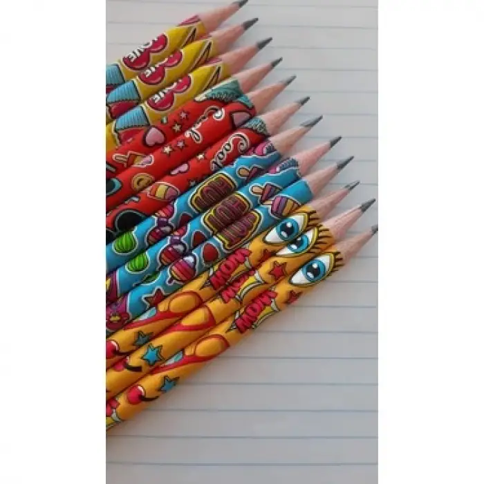 FABER KURŞUN KALEM POPART SİLGİLİ 2B (PKT-72 Lİ)