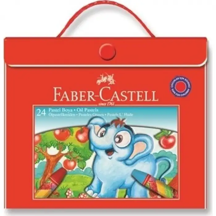 FABER PASTEL BOYA ÇANTALI 24 RENK