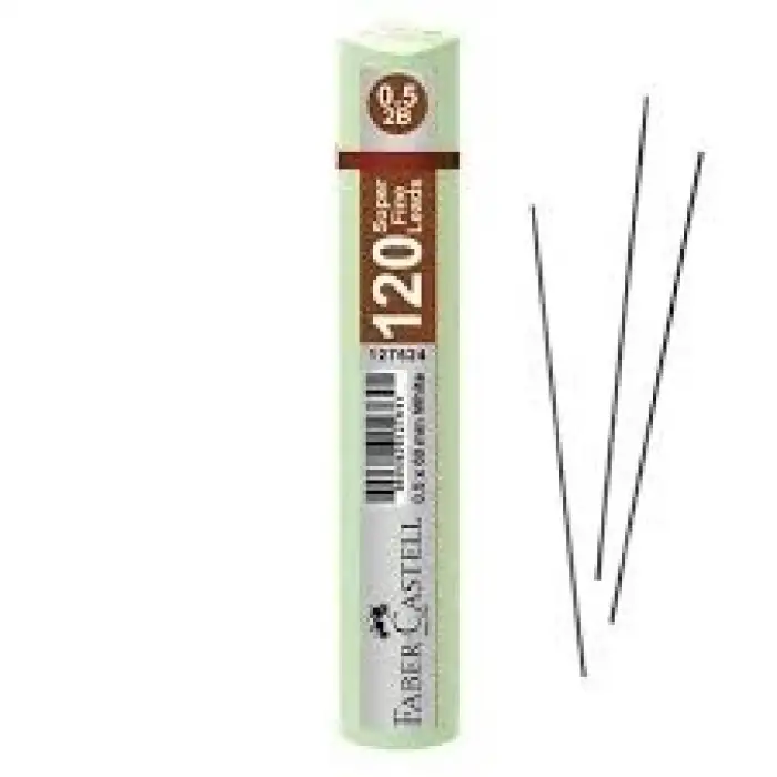 FABER PASTELYEŞİL KALEM UCU 60MM 0.5/2B (PKT-12Lİ)