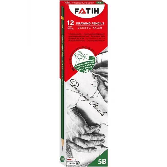 FATİH DERECELİ KALEM 5B (PKT-12 Lİ)