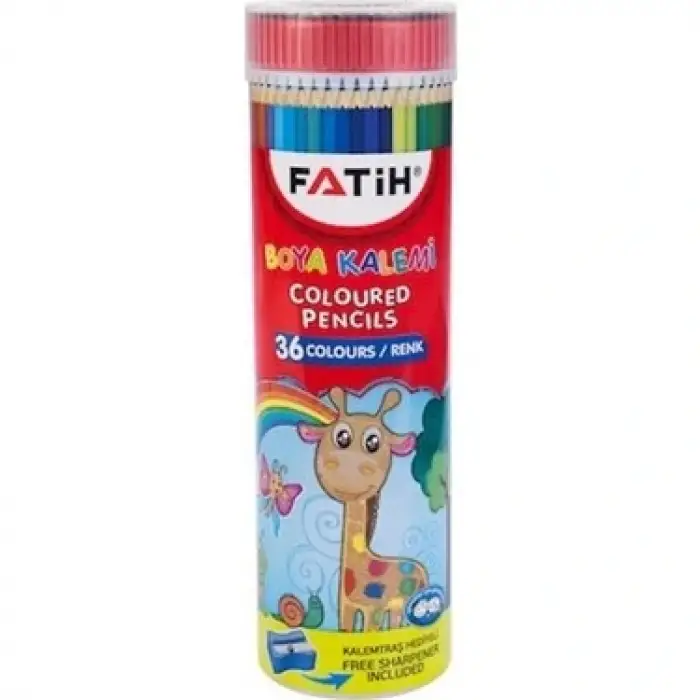 FATİH KURU BOYA TÜP 36 RENK (PKT-6 LI)