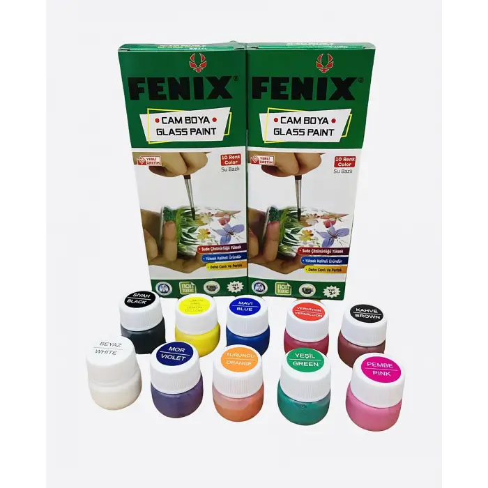FENİX CAM BOYASI 15 ML FN-502 (PKT-10 LU)