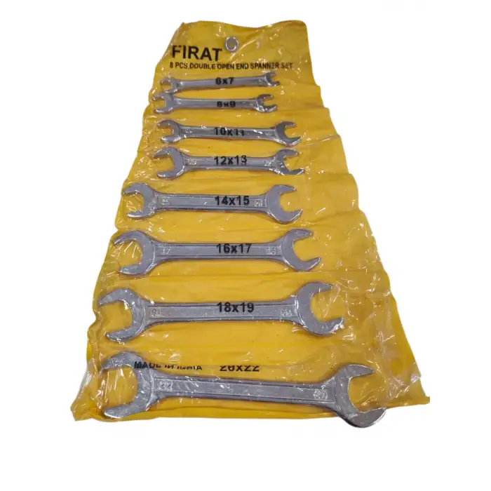 FIRAT AÇIK AĞIZ ANAHTAR TAKIMI 8 Lİ POŞETLİ