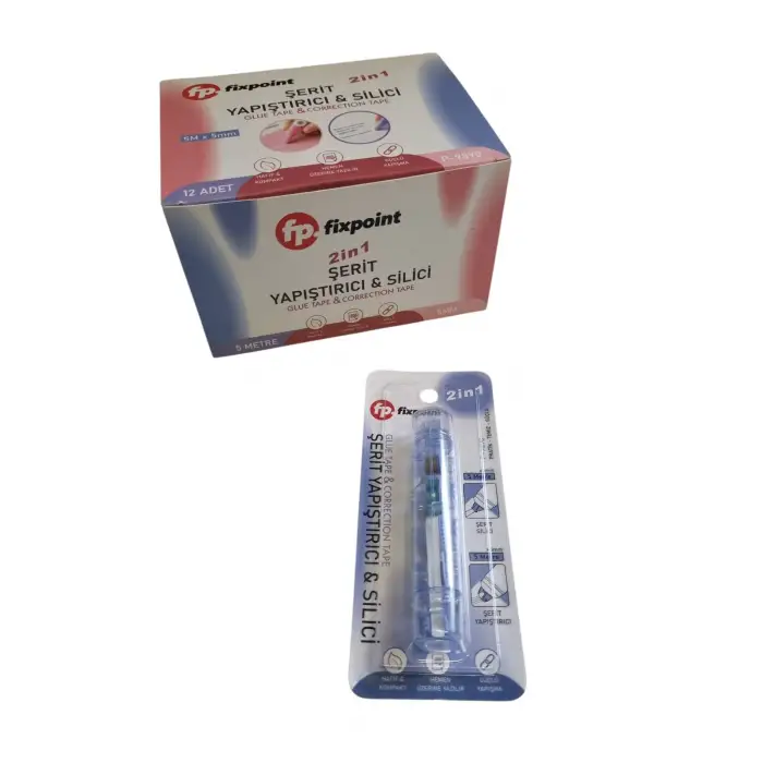 FİXPOİNT 5X5MM ŞERİT YAPIŞ.- SİLİCİ P-9890 (PK-12)