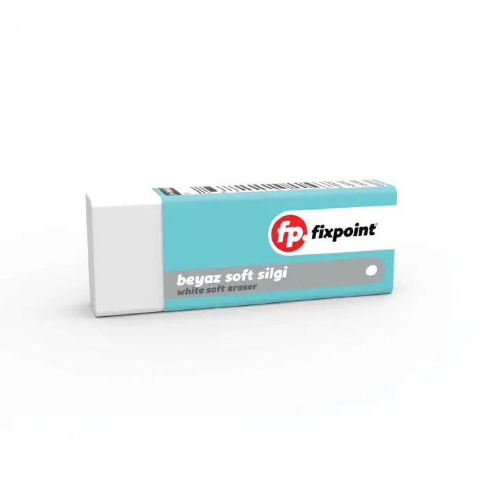 FİXPOİNT BEYAZ SOFT SİLGİ P-7666 (PKT-20 Lİ)