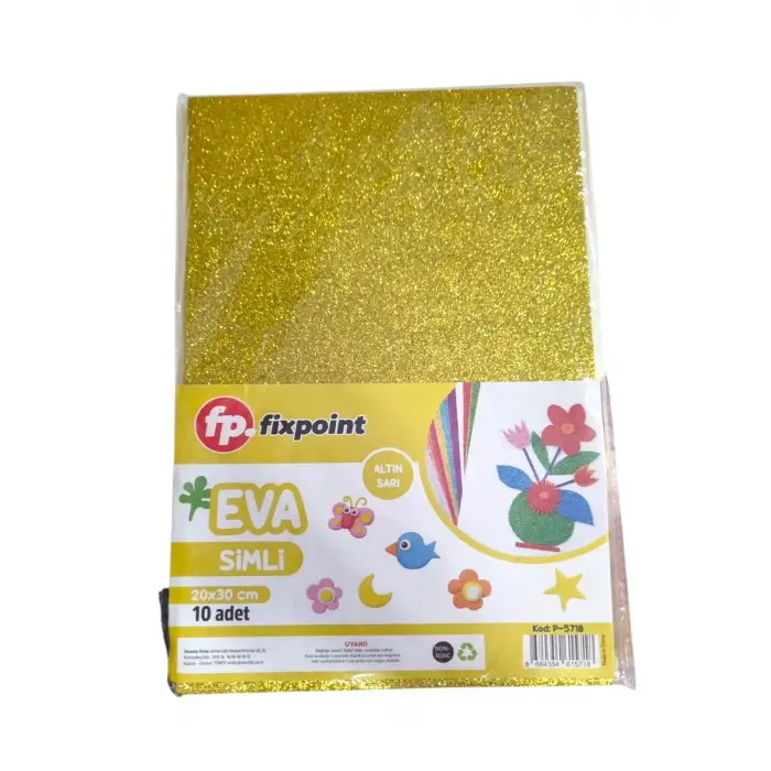 FİXPOİNT EVA SİMLİ A4 20X30 CM 10LU P-5718