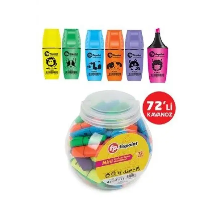 FİXPOİNT FOSFORLU KALEM MİNİ P-5921 (PKT-72 Lİ)