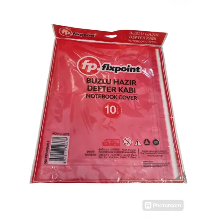FİXPOİNT HAZIR DEFTER KABI RENKLİ 10 LU P-3378