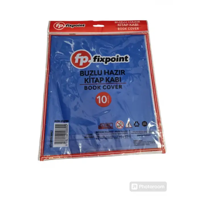 FİXPOİNT HAZIR KİTAP KABI RENKLİ 10 LU P-3392