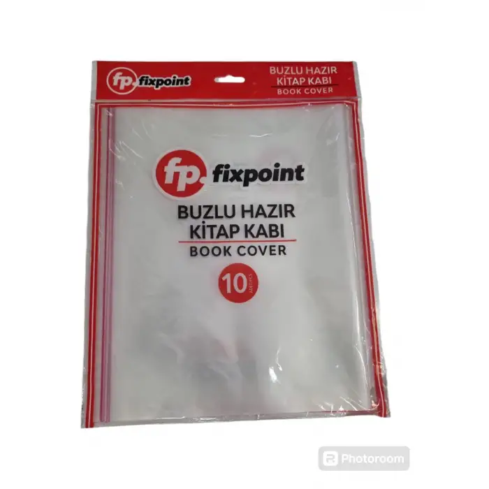 FİXPOİNT HAZIR KİTAP KABI ŞEFFAF 10 LU P-3408