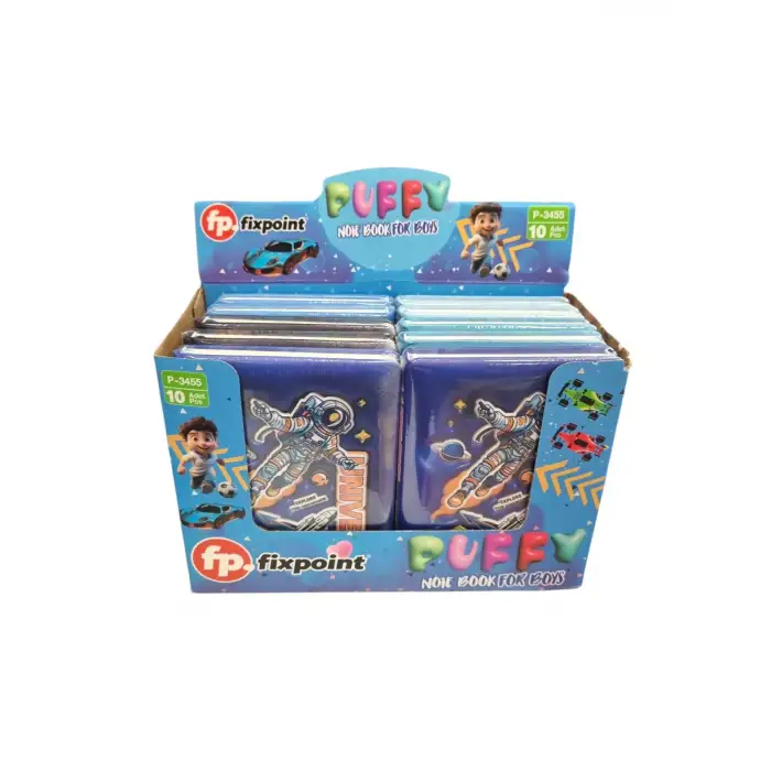 FİXPOİNT NOT DEFTERİ PUFFY ERKEK P-3455(PKT-10 LU)