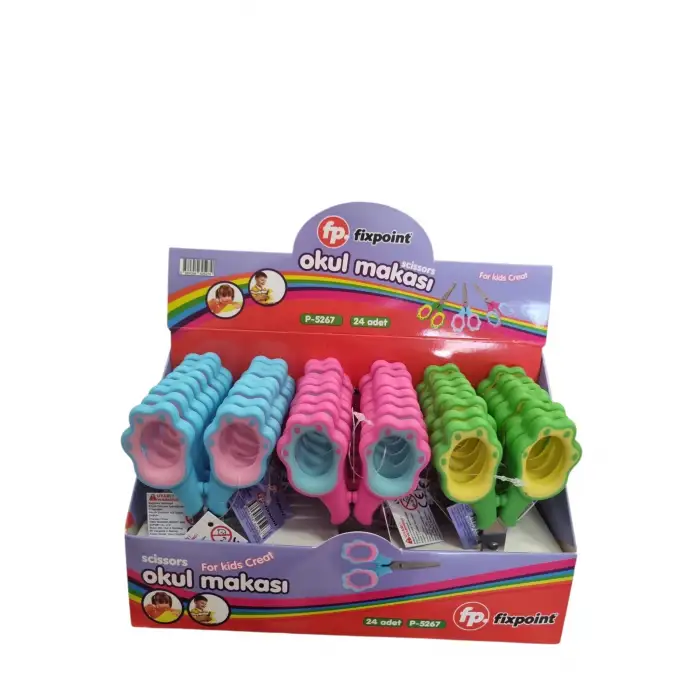 FİXPOİNT OKUL MAKASI P-5267 (PK-24 LÜ)