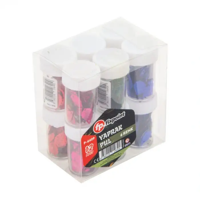 FİXPOİNT YAPRAK PUL 6 RENK P-6409 (PKT-12 Lİ)