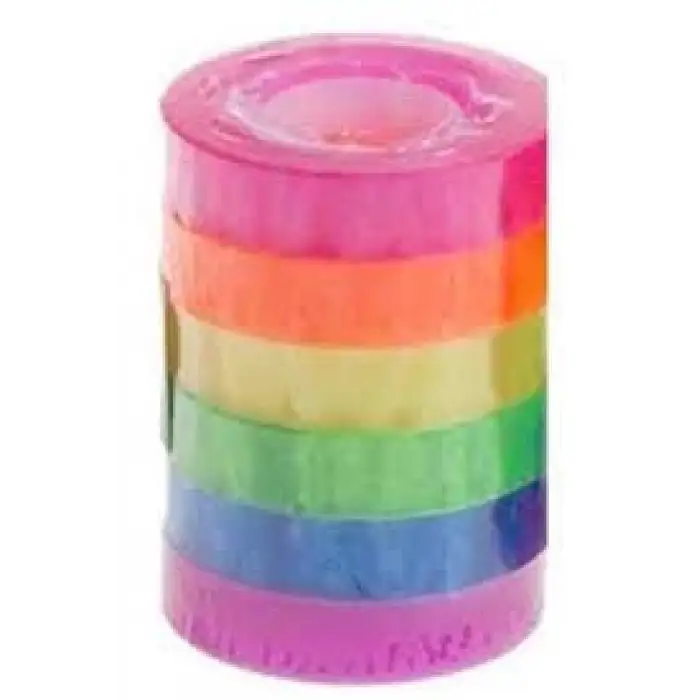 GALAXY RENKLİ BANT 11MMX10YRD 6LI P-9295(PK-12 Lİ)