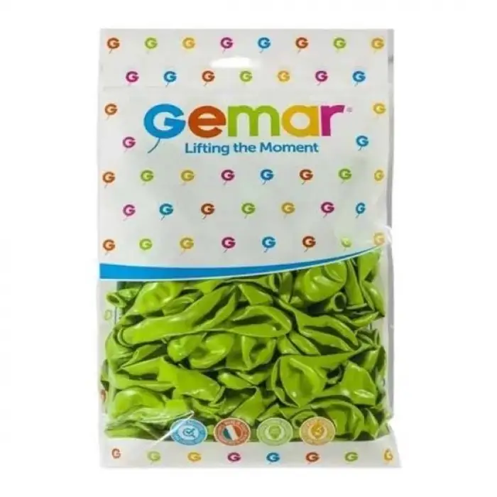 GEMAR F.YEŞİL İÇ MEKAN BALON G90-011 (PKT-100 LÜ)