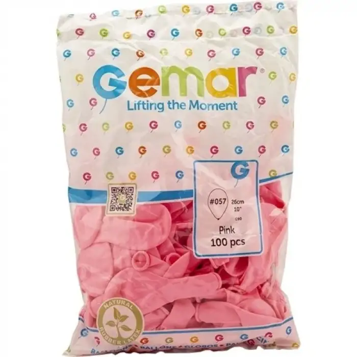 GEMAR PEMBE İÇ MEKAN BALON G90-057 (PKT-100 LÜ)