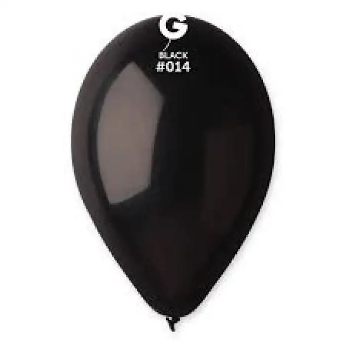 GEMAR SİYAH İÇ MEKAN BALON G90-014 (PKT-100 LÜ)