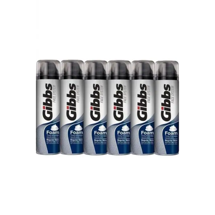 GİBBS TRAŞ KÖPÜĞÜ 200 ML (PKT-6 LI)