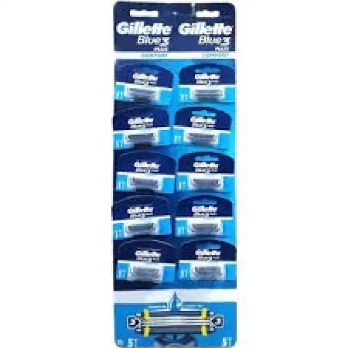 GİLLETTE TRAŞ BIÇAĞI BLUE-3 (PKT-10 LU)