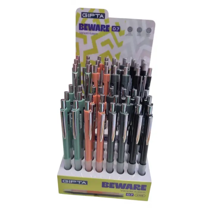 GIPTA VERSATİL KALEM BEWARE 0.7 MM 1958 (PK-48Lİ)
