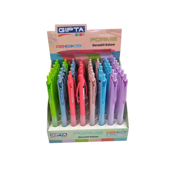 GIPTA VERSATİL KALEM FORME 0.7 MM K-1975 (PK-48Lİ)
