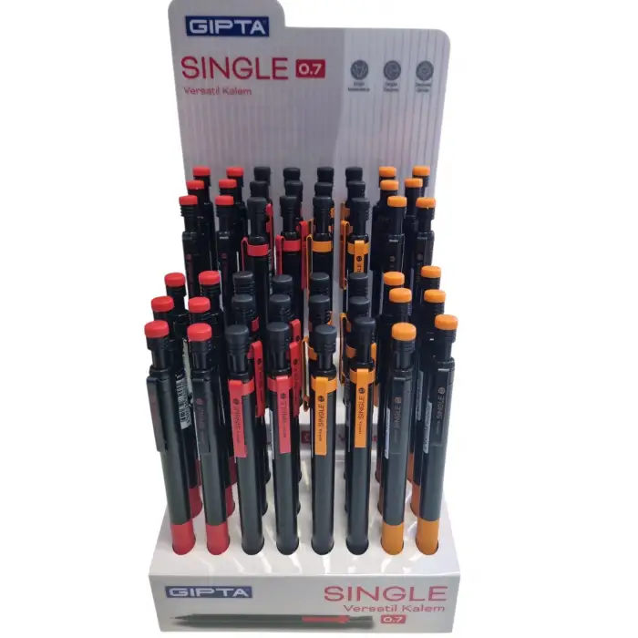 GIPTA VERSATİL KALEM SINGLE 0.7 MM 1969 (PK-48Lİ)