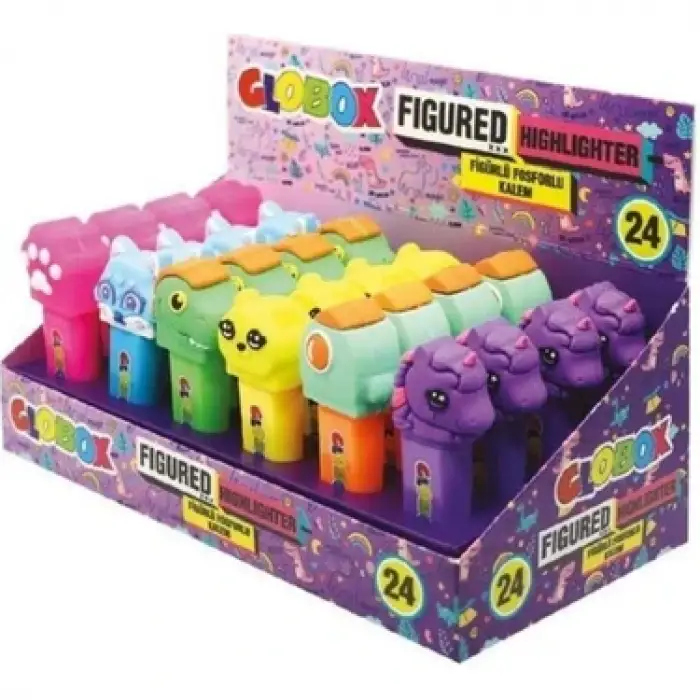 GLOBOX FOSFORLU KALEM 3418 (PKT-24 LÜ)