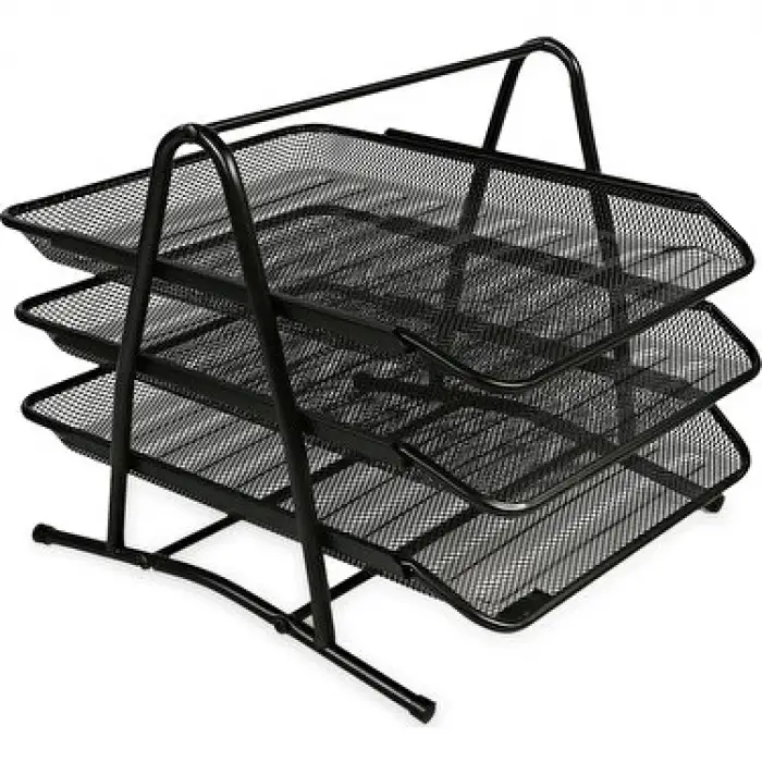 GLOBOX METAL EVRAK 3 LÜ SİYAH 3894