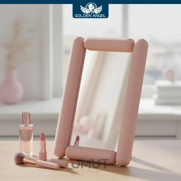 GOLDEN ANGEL MASA ÜSTÜ MAKYAJ AYNA AYAKLI AYN-233