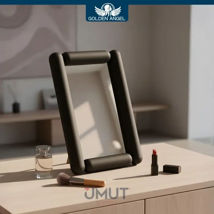 GOLDEN ANGEL MASA ÜSTÜ MAKYAJ AYNA AYAKLI AYN-233