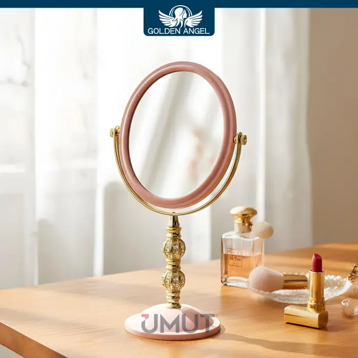 GOLDEN ANGEL MASA ÜSTÜ MAKYAJ AYNA AYN-218