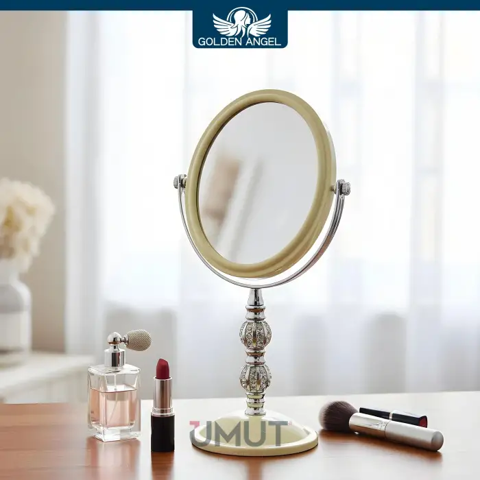 GOLDEN ANGEL MASA ÜSTÜ MAKYAJ AYNA AYN-218