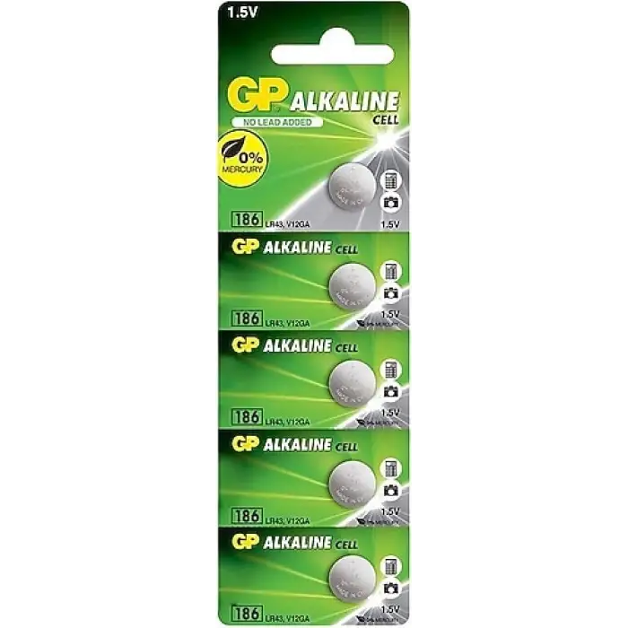 GP AG PİL LR43 5 Lİ