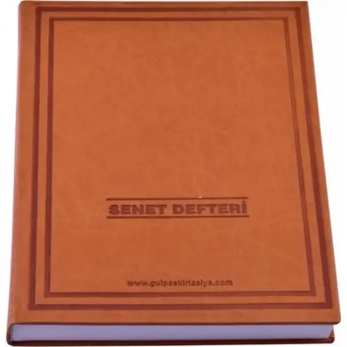 GÜLPAŞ SENET DEFTERİ TERMO DERİ 20X28 200 YP