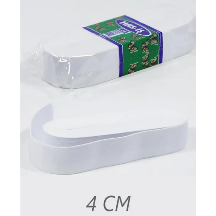 HAS-İŞ PAÇA LASTİK 4 CM 10 MT