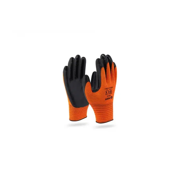 HAS-TEC ZEBRA İŞÇİ ELDİVEN TUR.-SİYAH NO:10 EL-063